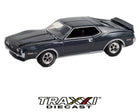 1971 AMC Javelin AMX dark gray GreenLight GL Muscle Series 26 front three-quarter view