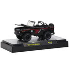 1971 Ford Bronco Yokohama MiJo Exclusives M2 Machines 1:64 diecast with opening hood and display base