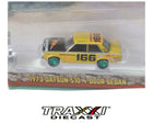 Chase GreenLight 1973 Datsun 510 4-Door Sedan All-Terrain Series 13 Green Machine Chase 35230B-48 in 1:64 scale packaging.