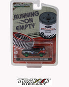2021 Ford Bronco Sport Rebelle Rally Winner Green Machine Chase by GreenLight in 1:64 scale with #201 graphics and metallic green wheels.