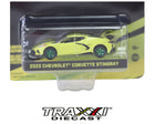GreenLight 2022 Chevrolet Corvette Stingray Accelerate Yellow Green Machine Chase 1:64 diecast in Hobby Exclusive packaging