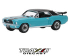 1967 Ford Mustang Ski Country Special GreenLight front angle diecast model