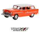1955 Chevrolet Handyman Custom Wagon Barrett-Jackson Series 10 GreenLight 1:64 front three-quarter view