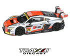 Side profile of Audi R8 LMS Team Hitotsuyama #21 Paragon Para64 1:64 GT3 race car
