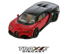Bugatti Chiron Super Sport Italian Red and Nocturne Black PosterCars front three-quarter view