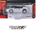 Johnny Lightning 1989 Lotus Esprit White Lightning chase 1:64 diecast in original Classic Gold blister packaging with white finish and tan interior.