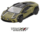 Lamborghini Huracan Sterrato Verde Gea Matt Mini GT MGT00779 side profile off road trim details