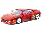 Ferrari 348 Challenge Presentation Red front three-quarter studio view showing Agip, Pirelli, and Speedline graphics